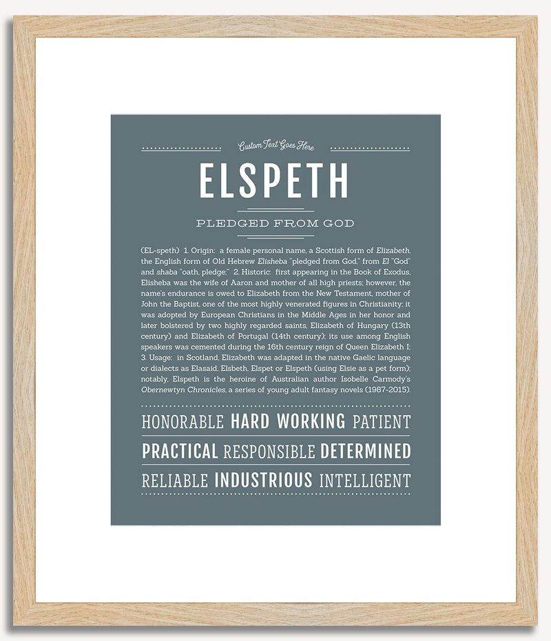 Elspeth | Name Art Print