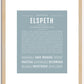 Elspeth | Name Art Print