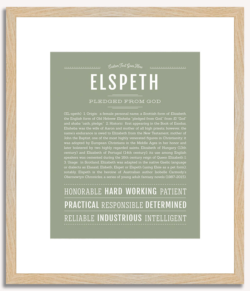 Elspeth | Name Art Print