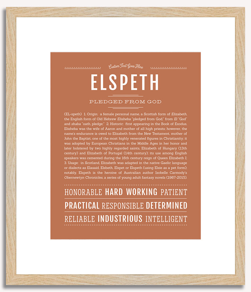 Elspeth | Name Art Print