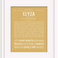 Elyza | Name Art Print