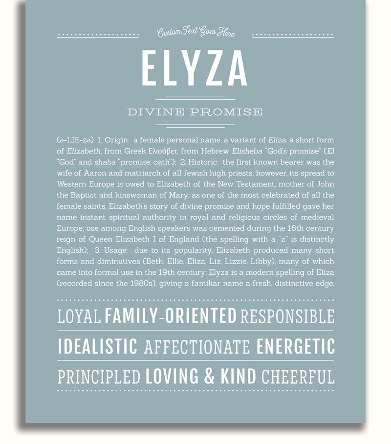 Frame Options | Powder Blue | White Frame, Matted