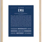 Ema | Name Art Print