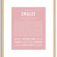 Emalee | Name Art Print