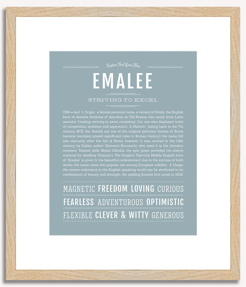 Emalee | Name Art Print