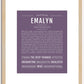 Emalyn | Name Art Print