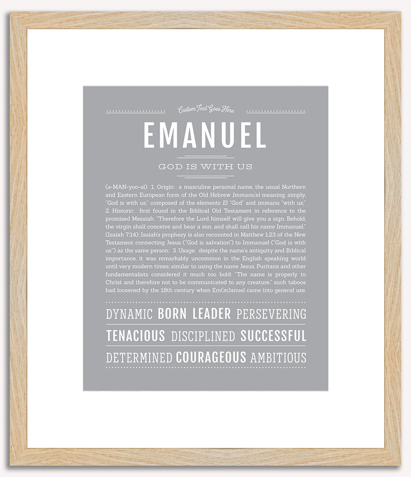 Emanuel | Name Art Print