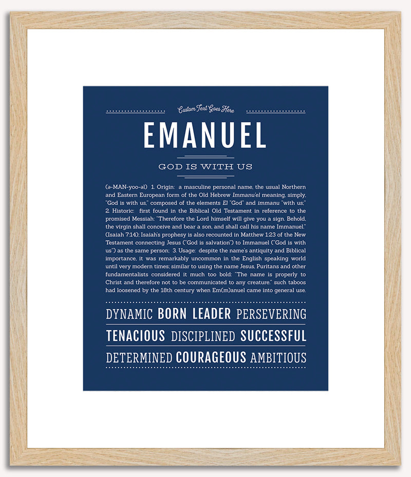 Emanuel | Name Art Print