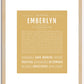 Emberlyn | Name Art Print