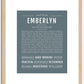 Emberlyn | Name Art Print