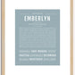 Emberlyn | Name Art Print