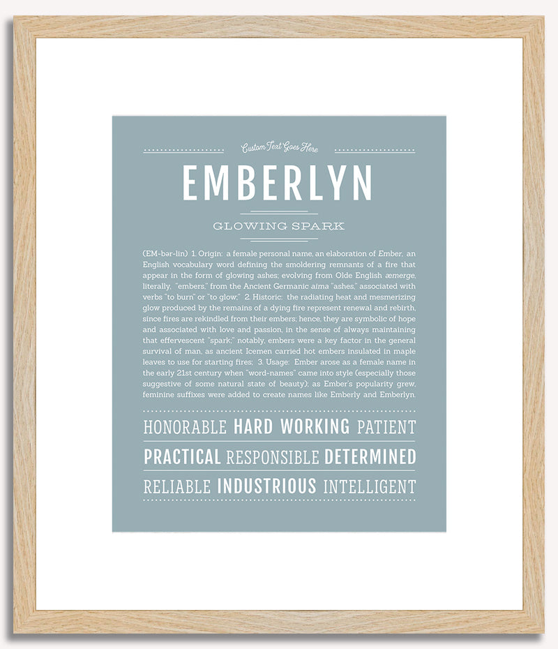 Emberlyn | Name Art Print