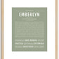 Emberlyn | Name Art Print