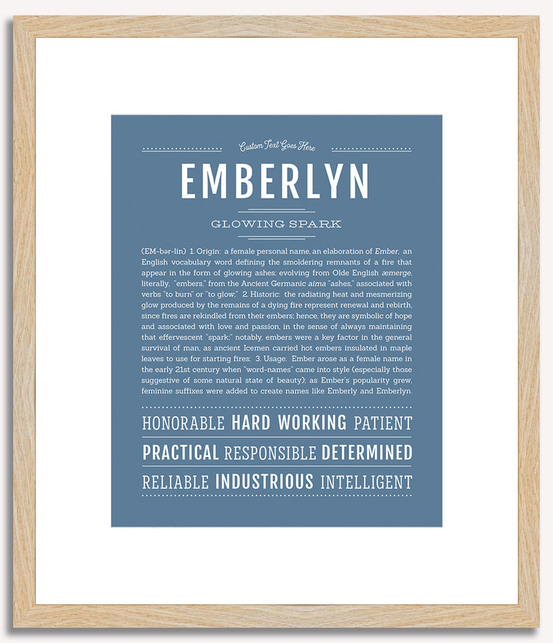 Emberlyn | Name Art Print