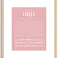 Emely | Name Art Print