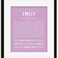 Frame Options | Lilac | Black Frame, Matted