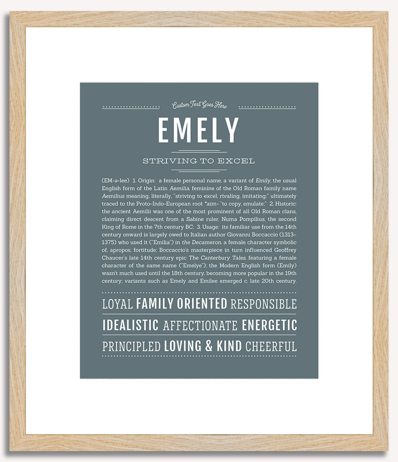 Emely | Name Art Print