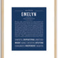 Emelyn | Name Art Print