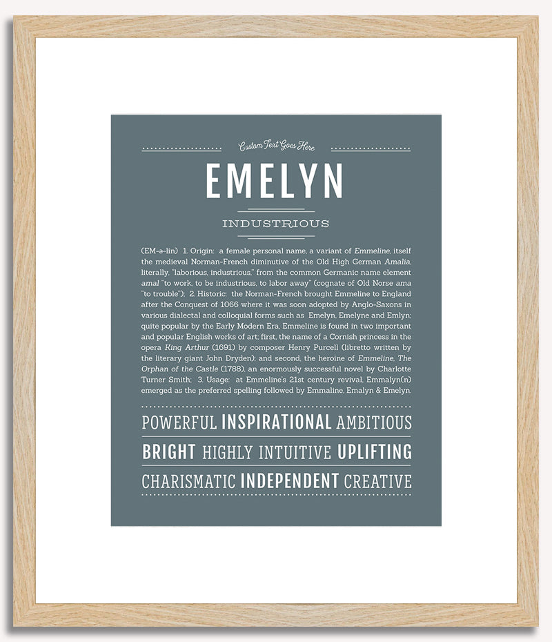 Emelyn | Name Art Print