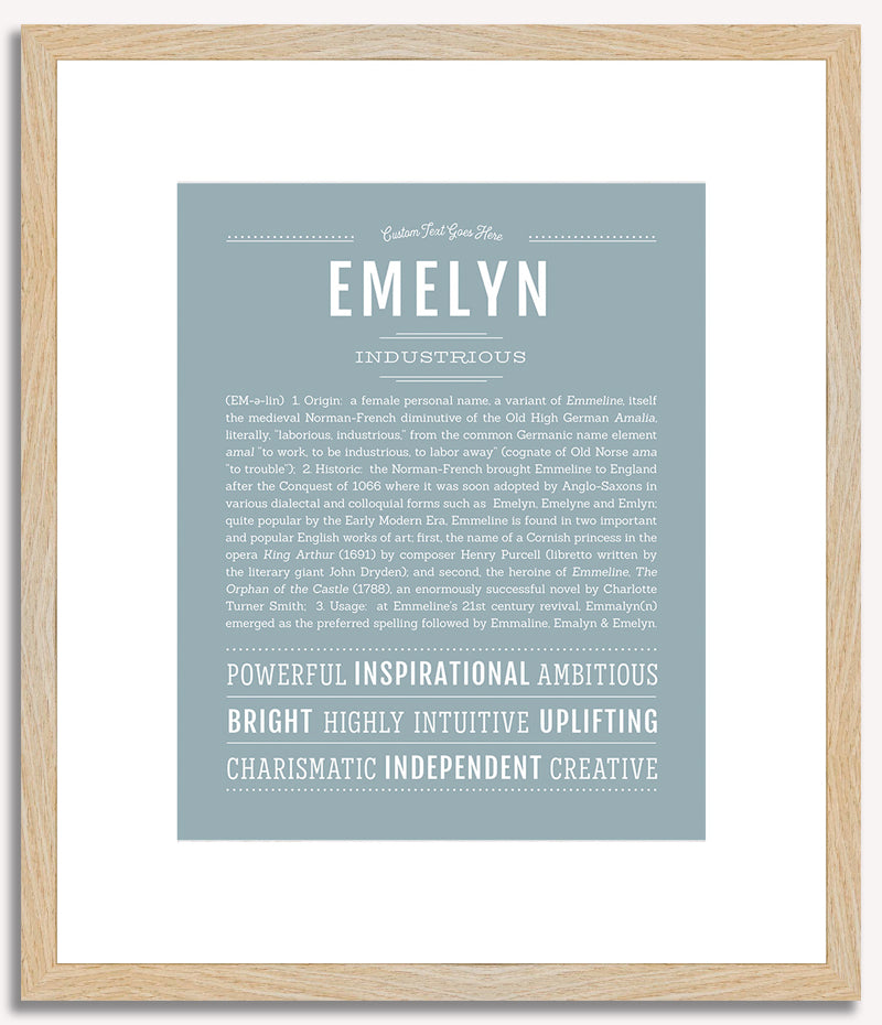 Emelyn | Name Art Print