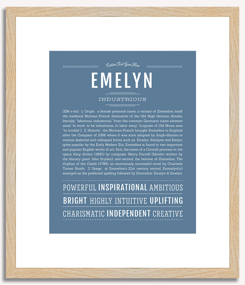 Emelyn | Name Art Print