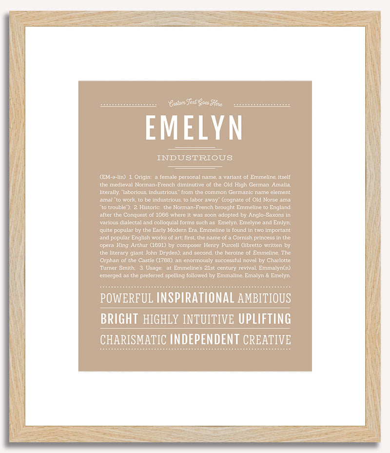 Emelyn | Name Art Print