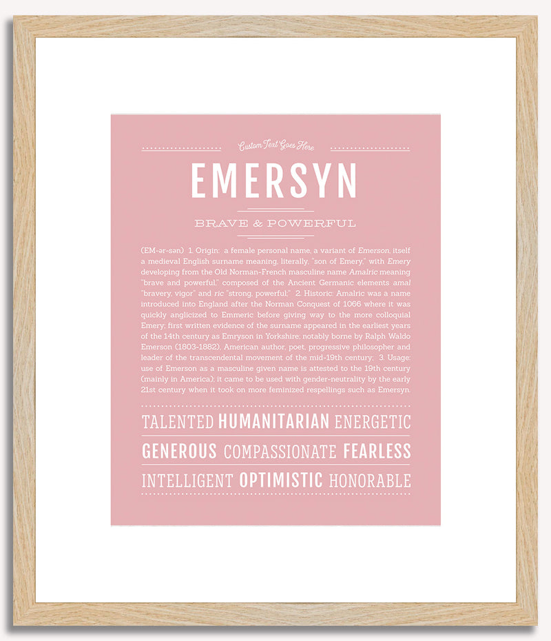 Emersyn | Name Art Print