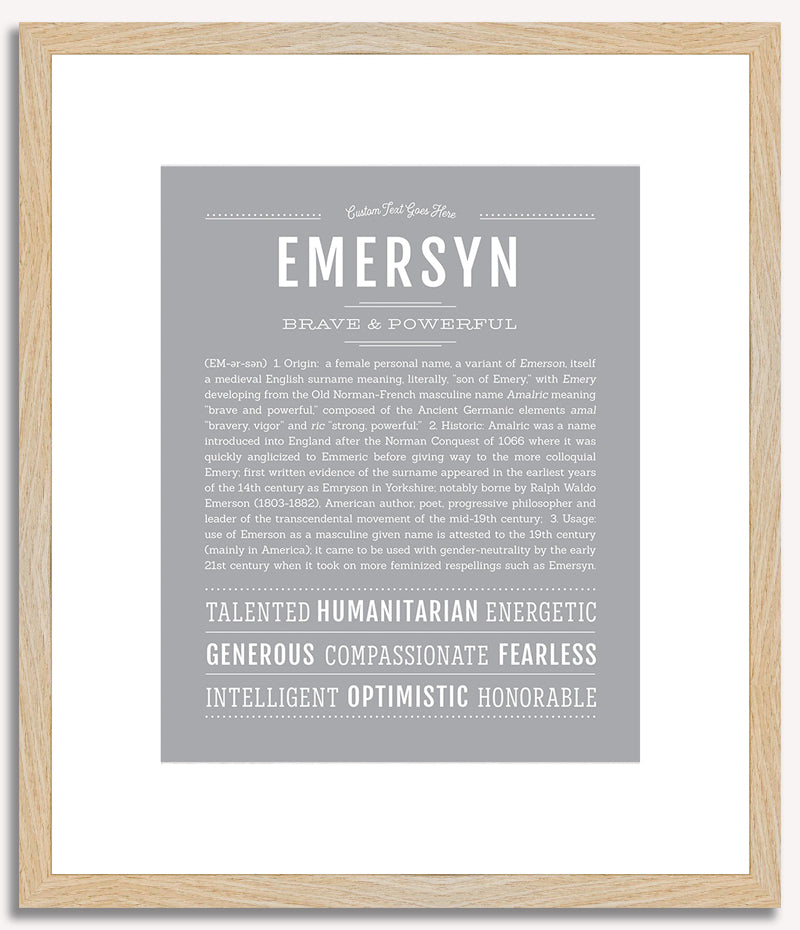 Emersyn | Name Art Print