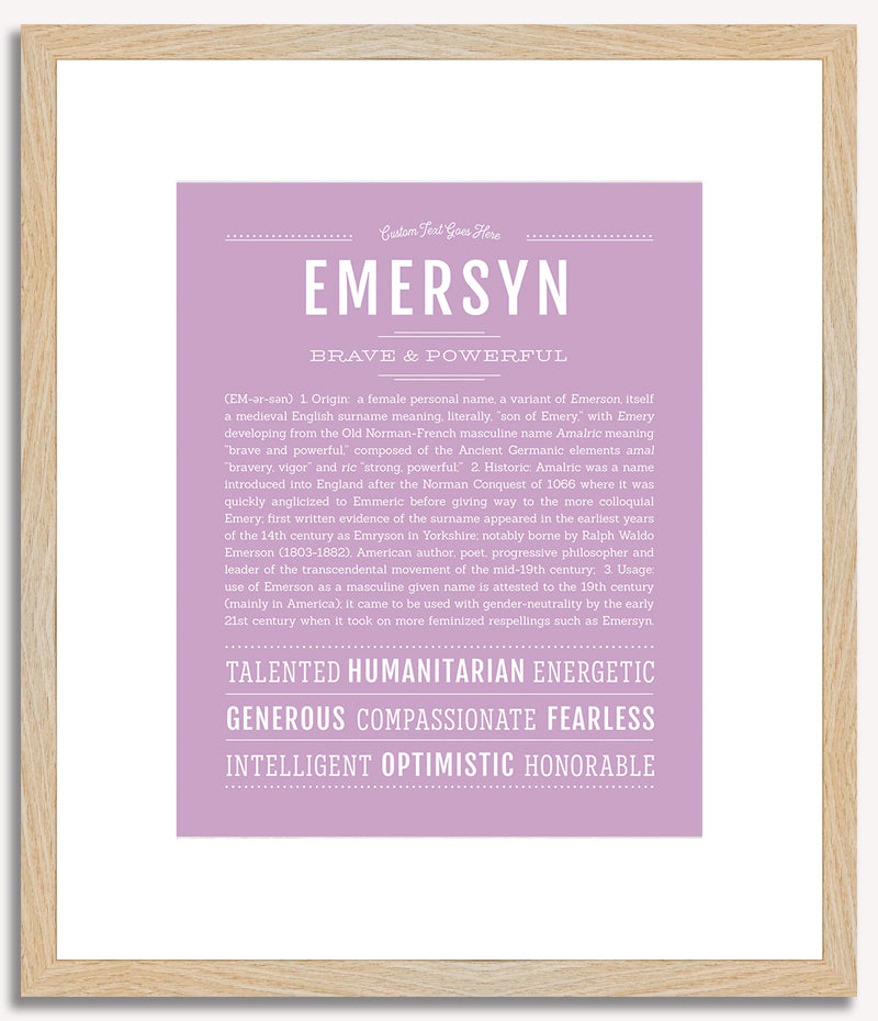 Emersyn | Name Art Print