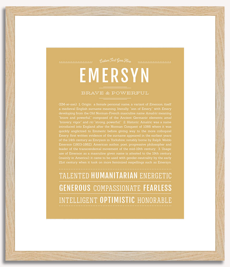 Emersyn | Name Art Print