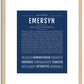 Emersyn | Name Art Print