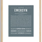 Emersyn | Name Art Print