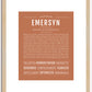 Emersyn | Name Art Print