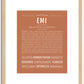 Emi | Name Art Print