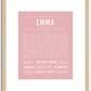 Emma | Name Art Print