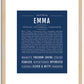 Emma | Name Art Print