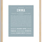 Emma | Name Art Print