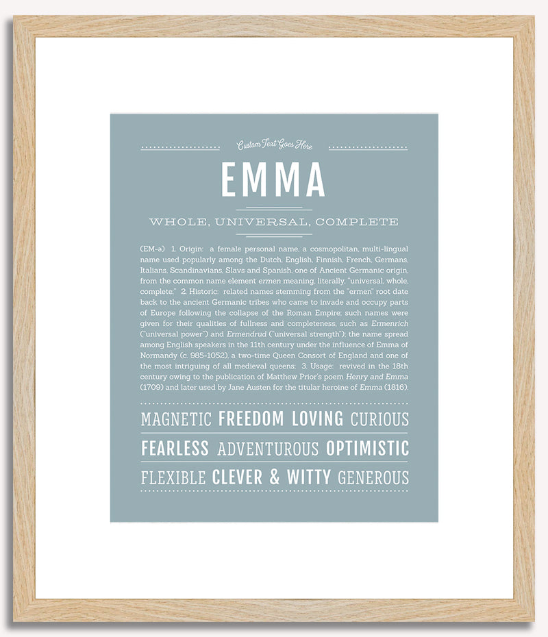 Emma | Name Art Print