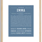 Emma | Name Art Print