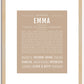 Emma | Name Art Print