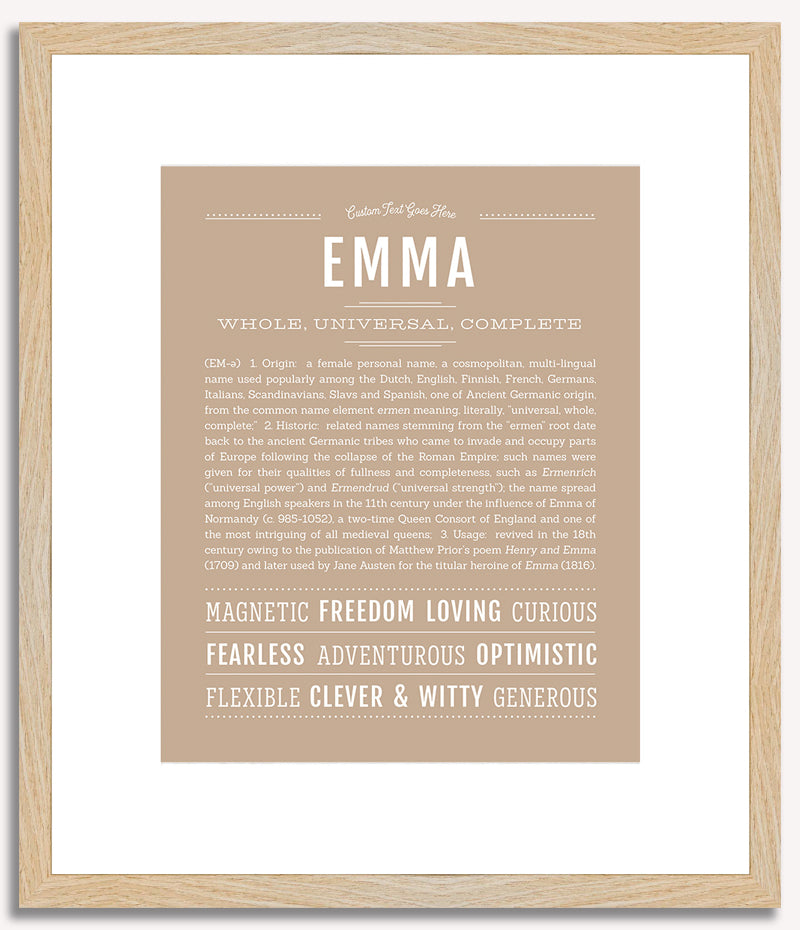 Emma | Name Art Print