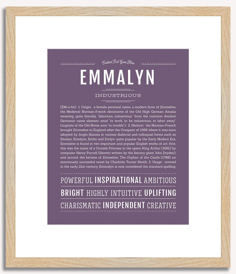 Emmalyn | Name Art Print