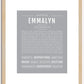 Emmalyn | Name Art Print