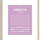 Emmalyn | Name Art Print