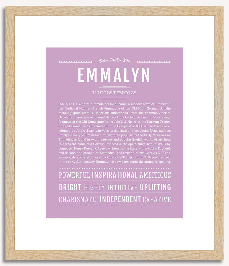 Emmalyn | Name Art Print