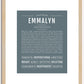 Emmalyn | Name Art Print