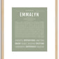 Emmalyn | Name Art Print