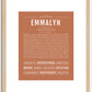 Emmalyn | Name Art Print