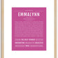 Emmalynn | Name Art Print