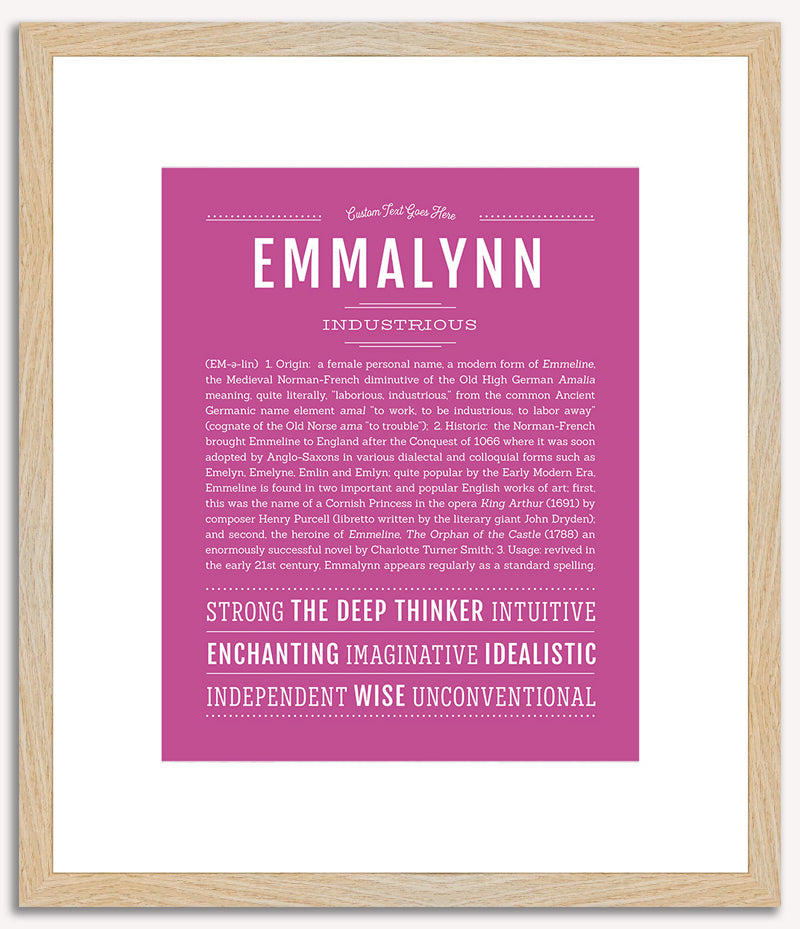 Emmalynn | Name Art Print